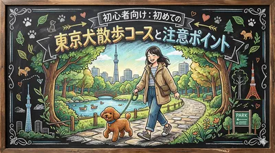 初心者向け：初めての東京犬散歩コースと注意ポイント