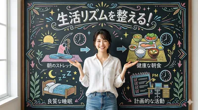 生活リズムを整えるにはどうする？1週間で効果が出る3つの方法！