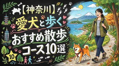 【神奈川】愛犬と歩くおすすめ散歩コース10選