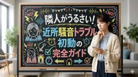 隣人がうるさい！近所騒音トラブル初動の完全ガイド