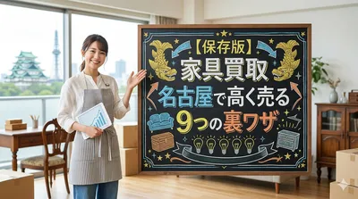 【保存版】家具買取 名古屋で高く売る9つの裏ワザ