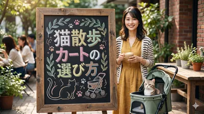 猫散歩カートの選び方：失敗しない7つの条件