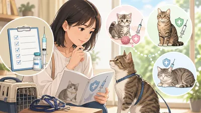 猫の散歩前に必読！年齢別ワクチン完全ガイド