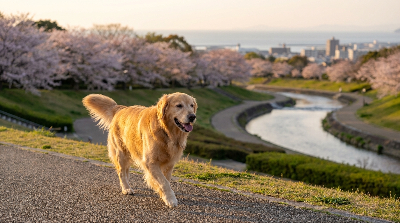 犬 散歩コース おすすめ 福岡7選!公園・海・川辺で迷わない