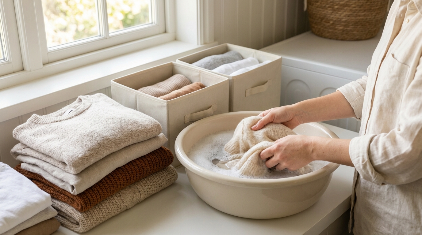 衣替えで後悔しない!しまい洗いで黄ばみ・ニオイを防ぐ方法