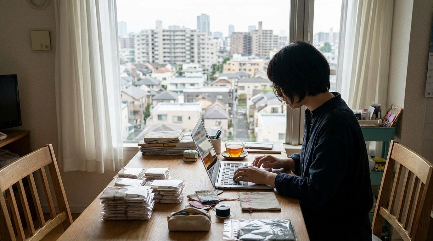 東京でできる自宅に届く内職7選|主婦・副業向けに厳選