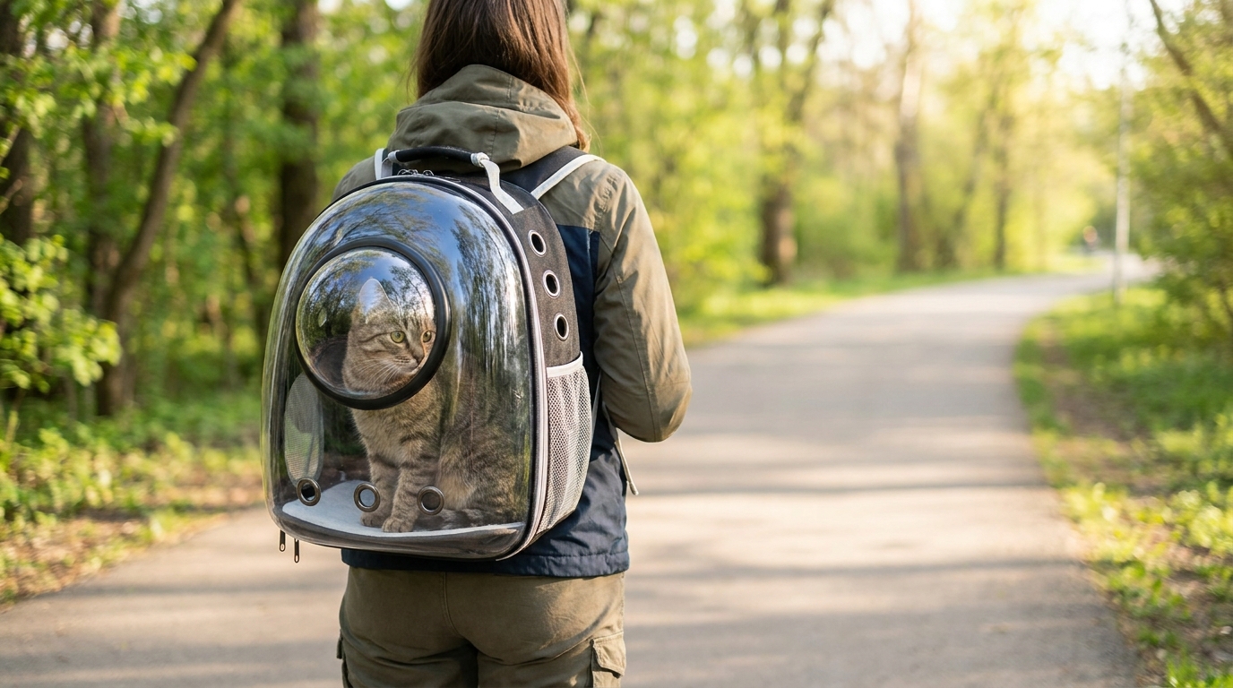 猫用リュックで散歩する前に知るべき6つの注意点