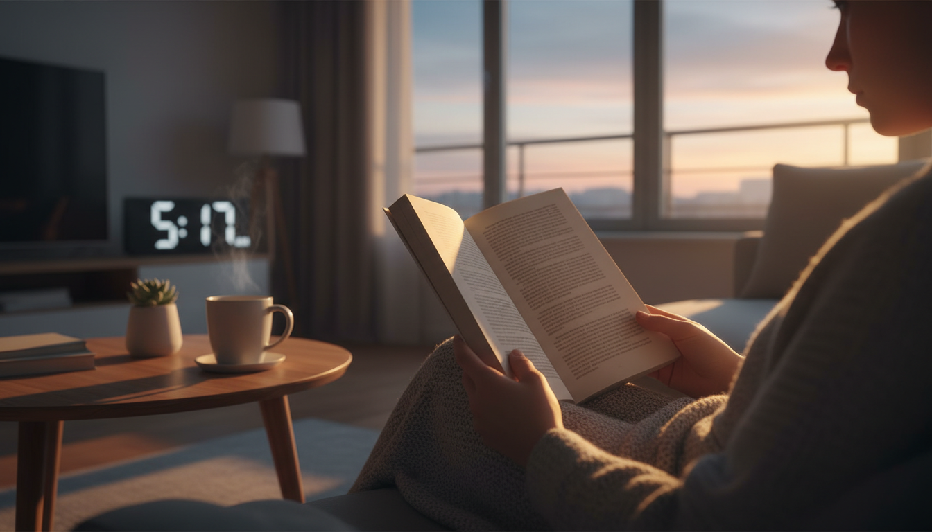 5時台の早起き読書で人生の充実度が劇的に変わるって本当?