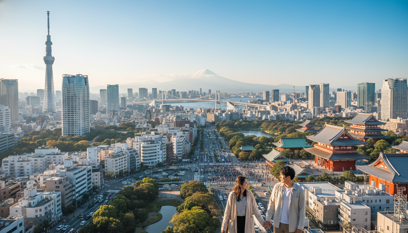東京の魅力がギュッと詰まった王道スポットから始めるのがおすすめです