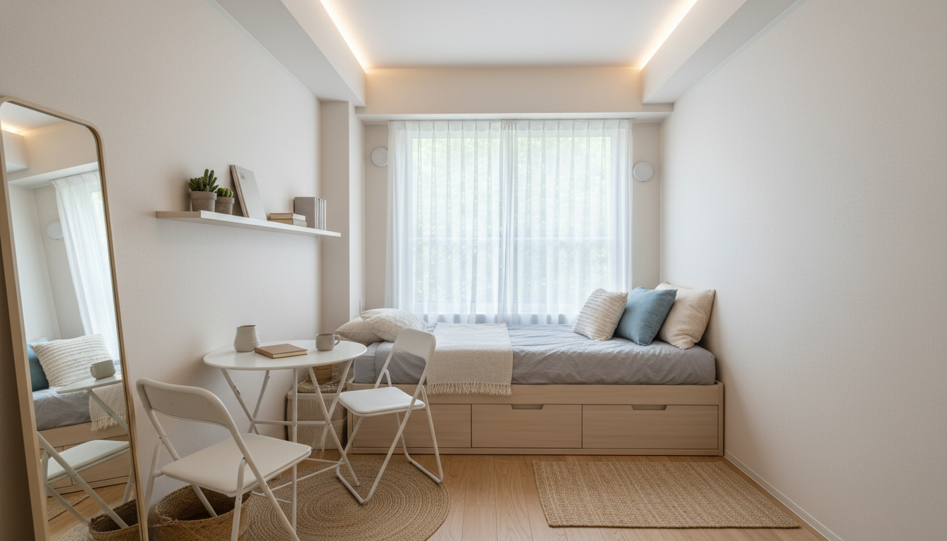 5畳でも広く快適な空間は作れる